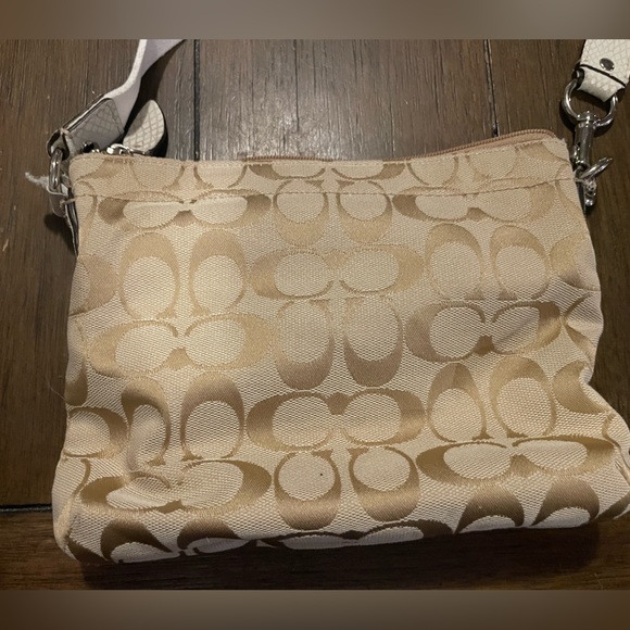 Coach Signature Jacquard Swingback Crossbody Bag - Picture 7 of 14